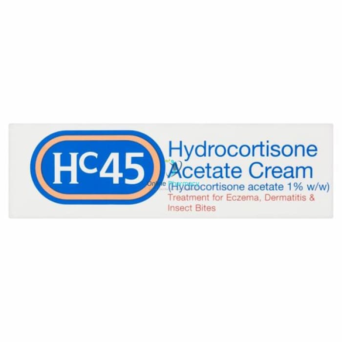 HC 45 Hydrocortisone Cream 1% - 15g - OnlinePharmacy