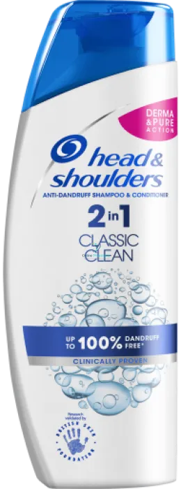 Head & Shoulders 2 in 1 Classic Clean Shampoo & Conditioner - 250ml