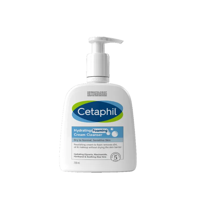 Cetaphil Hydra Foam Cream Cleanser - 236ml