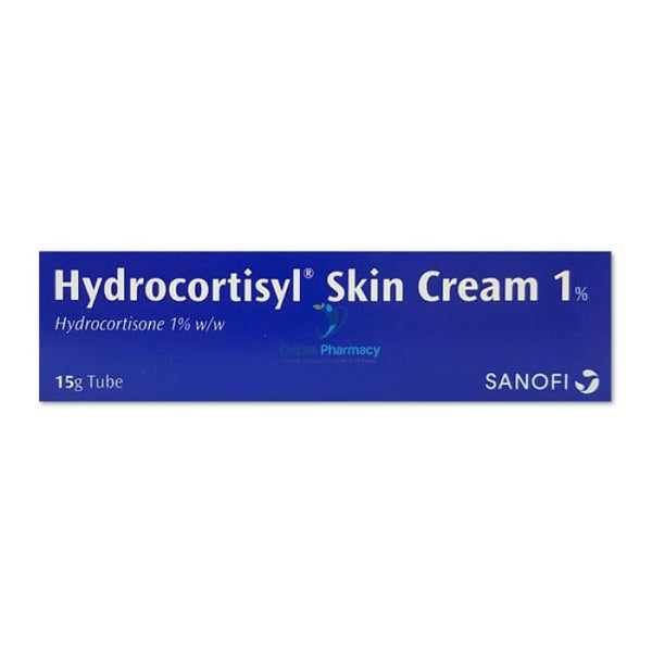 Hydrocortisone 1% Cream Blue - 15g - OnlinePharmacy