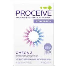 Proceive Conception Omega 3 for Men and Women - 60 Capsules