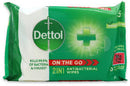 Dettol 2 in 1 Antibacterial Wipes  - 15 Pack