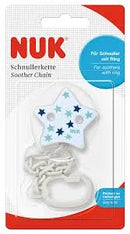 Nuk Soother Chain Blue Star