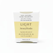 Aroma Works Light Range Mandarin & Vetivert Candle 10cl Small