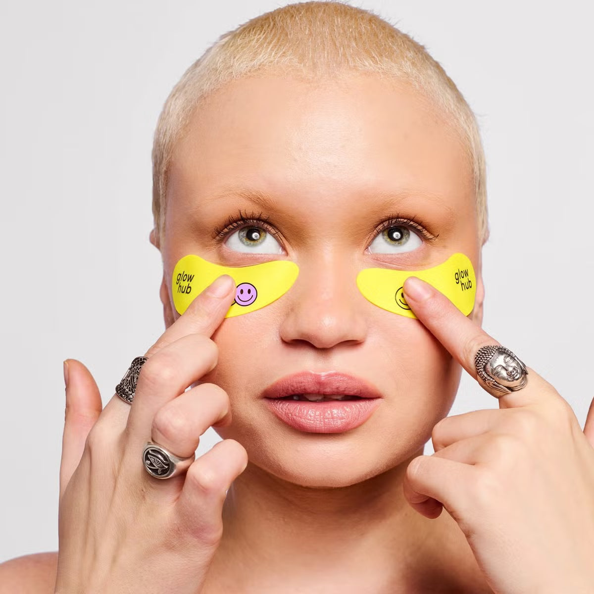 Glow Hub Reusable Eye Mask - 2 Pack