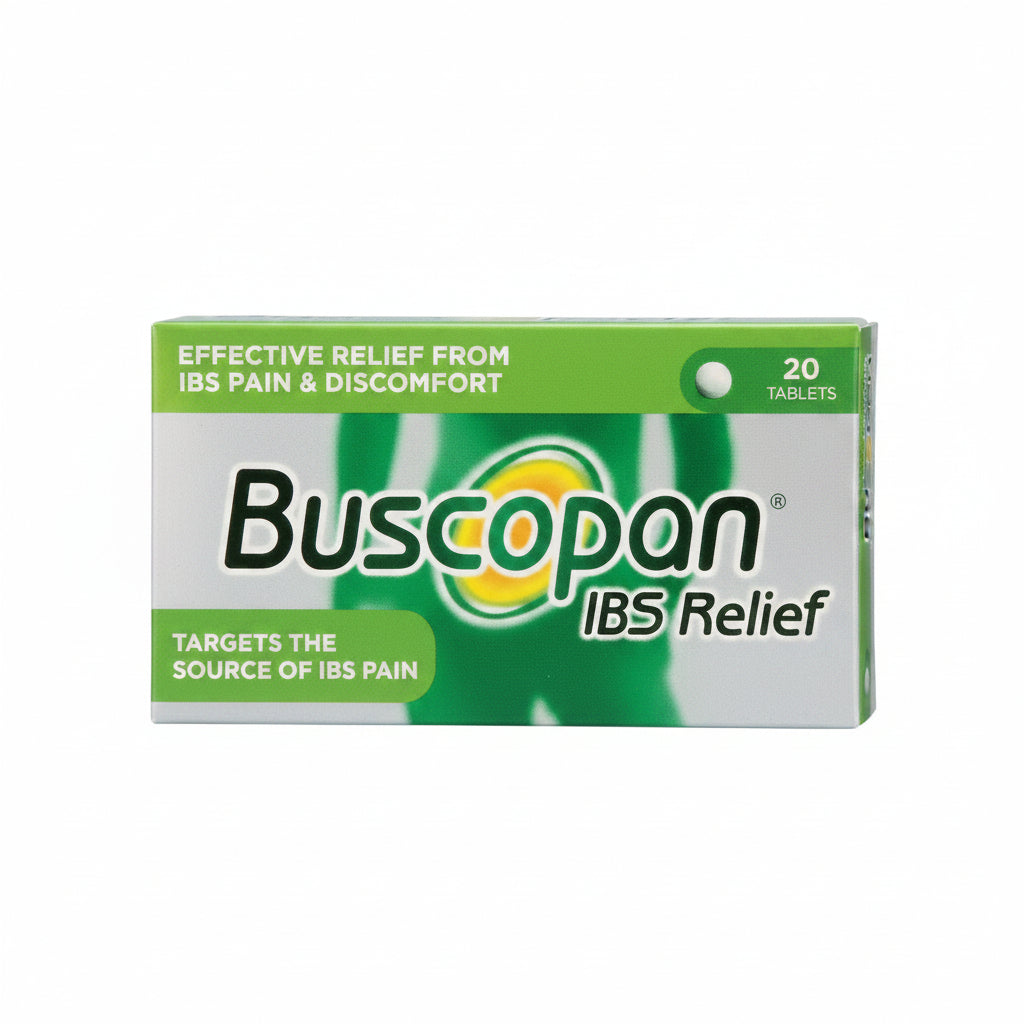 Buscopan Hyoscine 10mg Tablets - 20 Pack