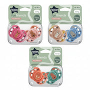Tommee Tippee Fun Friends Soothers ( 18-36m ) - 2pk