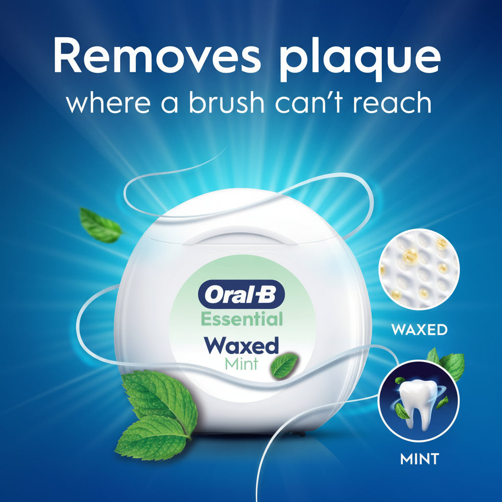Oral B Essential Floss Waxed