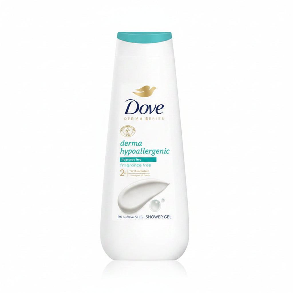 Dove Advanced Derma Hypoallergenic XL Body Wash - 400ml