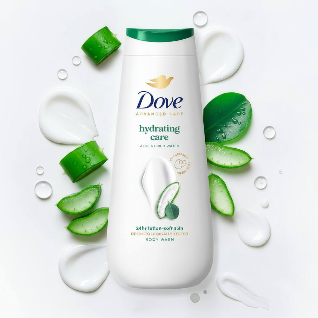 Dove Advanced Hydrating XL Body Wash - 400ml