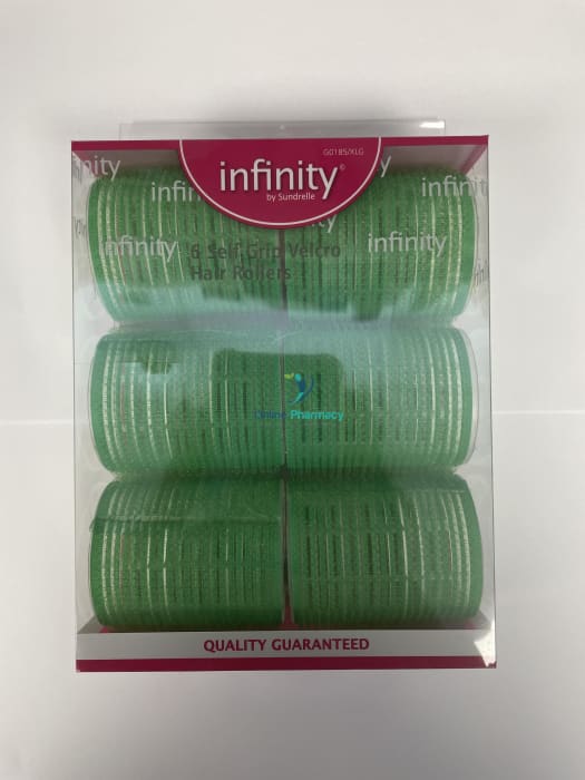 Infinity Velcro Hair Rollers - 6 Pack Extra Large - OnlinePharmacy