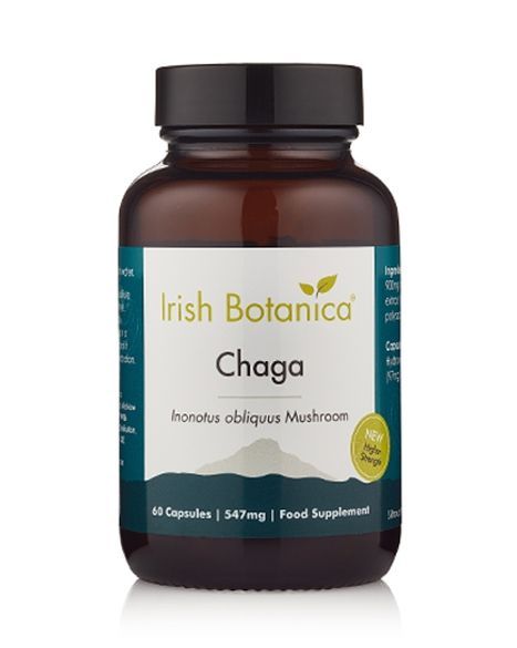 Irish Botanica Mushroom Chaga 547mg - 60 Capsules