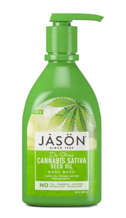 JĀSÖN Cannabis Sativa Seed Oil Body Wash - 887ml - OnlinePharmacy