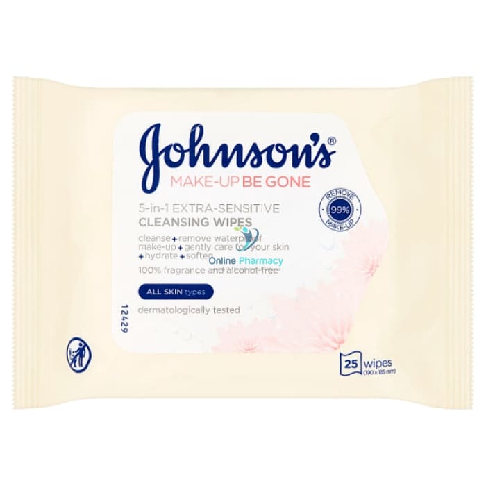 Johnsons Make-Up Be Gone Wipes - 25 Makeup Remover