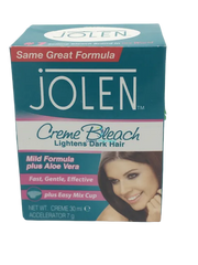 Jolen Creme Bleach Lightens Dark Hair Mild Formula - 30ml