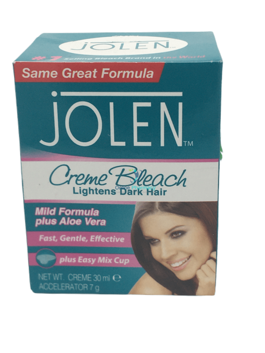 Jolen Creme Bleach Lightens Dark Hair Mild Formula - 30ml - OnlinePharmacy
