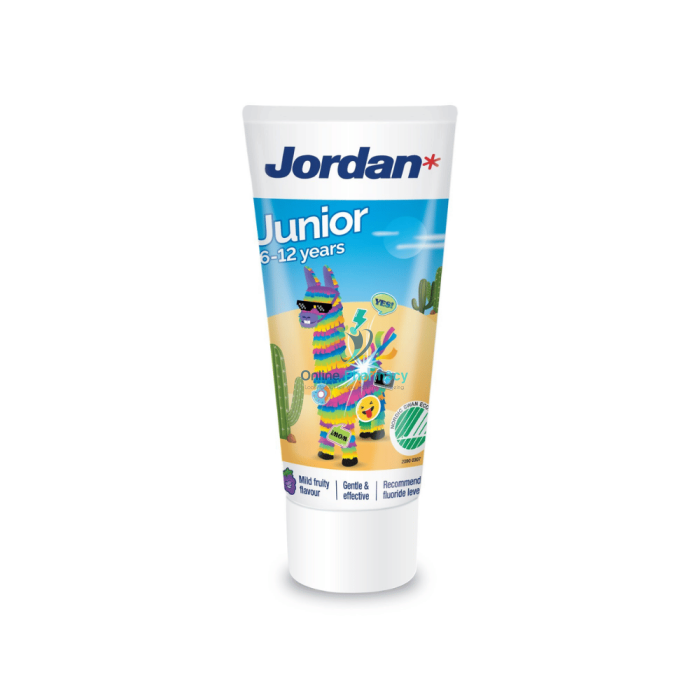 Jordan Kids Step By 6 - 12 Toothpaste / 50Ml
