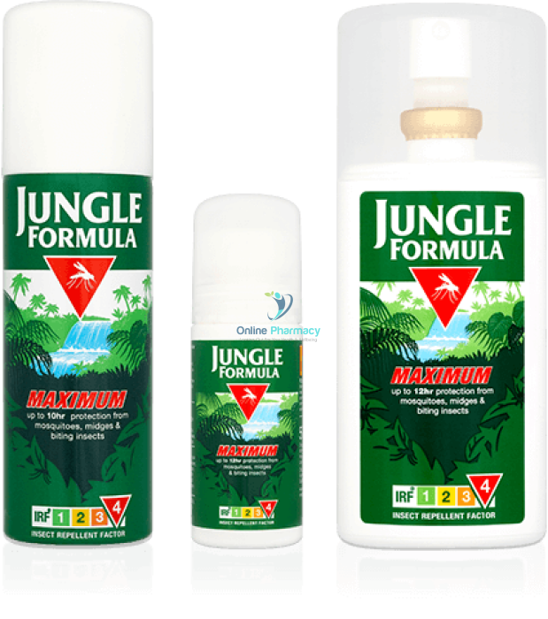 Jungle Formula Maximum Strength 50% DEET Insect Repellant - OnlinePharmacy