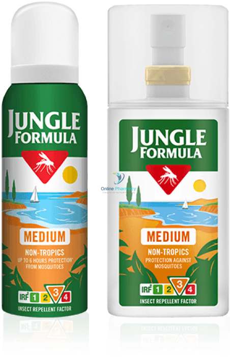 Jungle Formula Medium Strength 20% DEET Insect Repellant - OnlinePharmacy