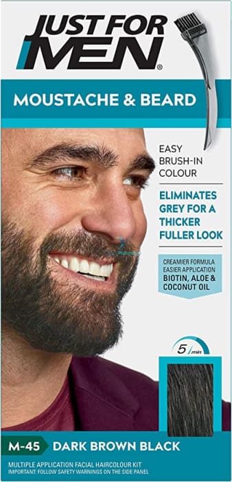 Just For Men Beard Dark Brown - 1 Pack - OnlinePharmacy