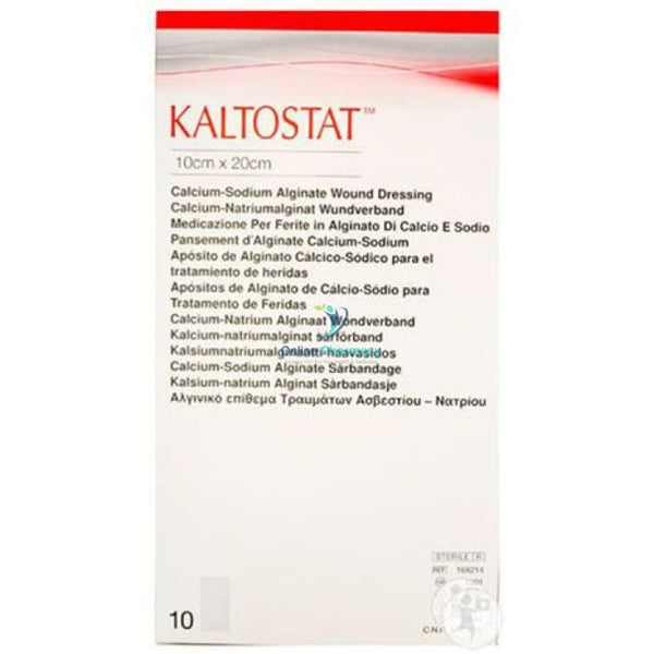Kaltostat Calcium Sodium Alginate Wound Dressing - 10Cm X 20Cm Dressings