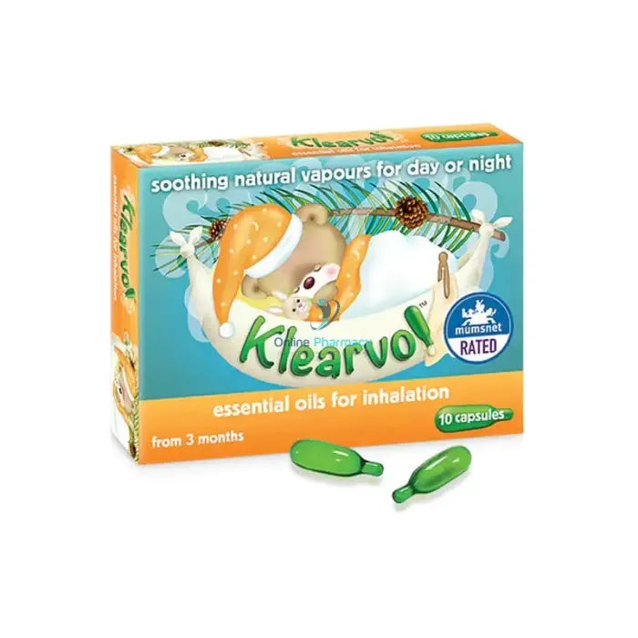 Klearvol Essential Oil for Inhalation - 10 Capsules