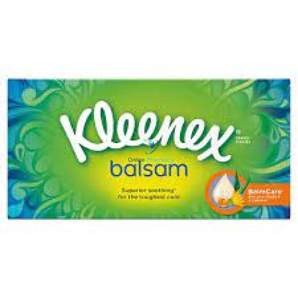 Kleenex Balsam Tissue - 1 Pack Or 8 Pack Cold & Flu