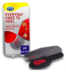 Scholl Orthotic Knee to Heel Insoles - S/M/L