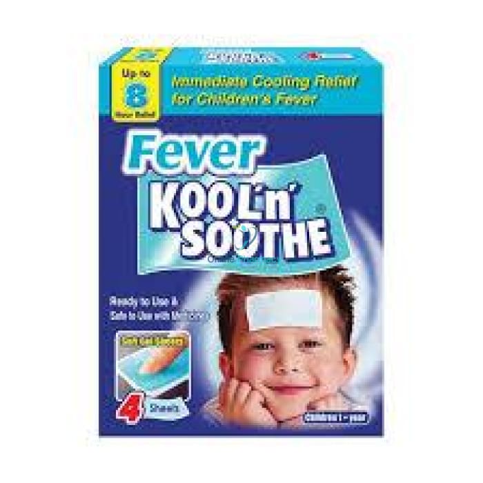 Kool'N'Soothe Childrens Fever - 4 Pack