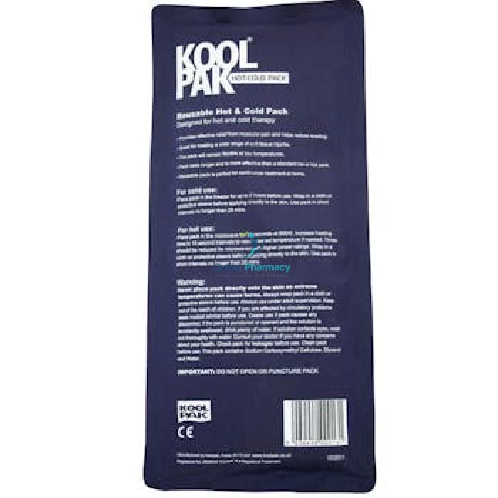 Kool Pak Luxury Resuable Hot/Cold Pack - Single Cold Therapy & Heat