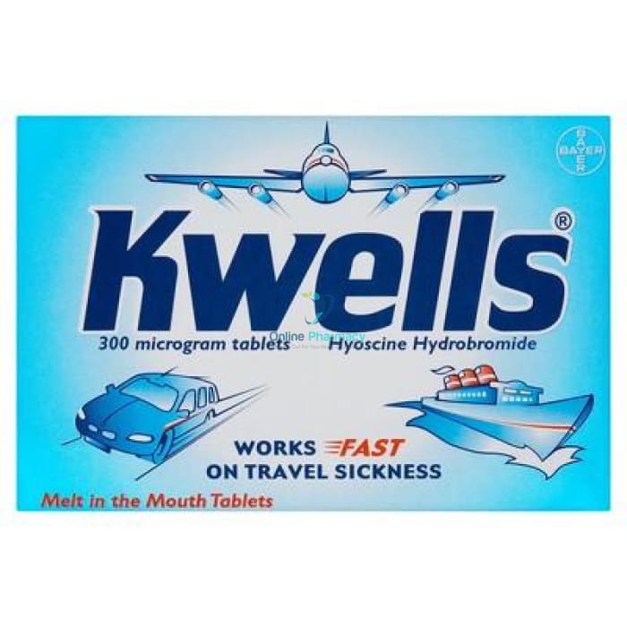 Kwells Travel Sickness Tablets - 12 Pack - OnlinePharmacy