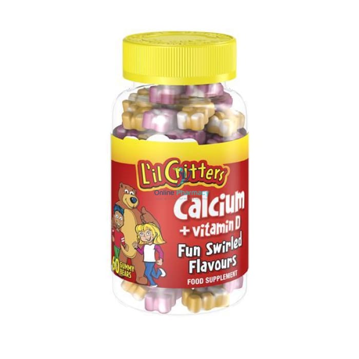 L'il Critters Calcium Gummy Bears with Vitamin D3 - 150 Pack