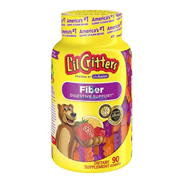 L'il Critters Fiber Bears - 90 Pack - OnlinePharmacy