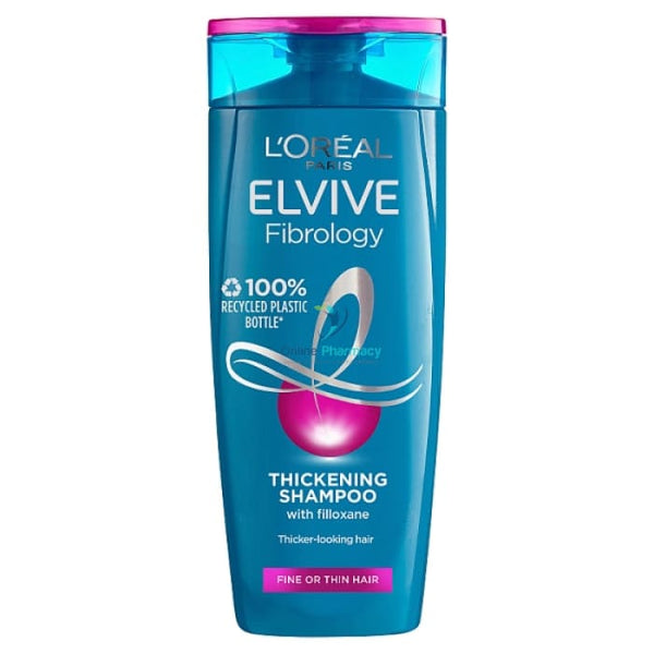 L'Oreal Paris Elvive Fibrology Thickening Shampoo - 400ml/700ml - OnlinePharmacy