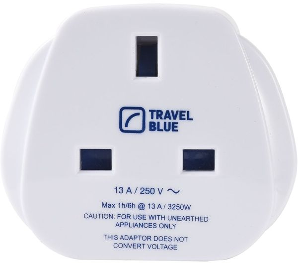 Travel Blue UK To USA Adaptor