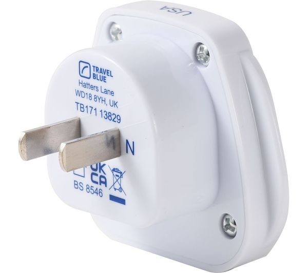 Travel Blue UK To USA Adaptor