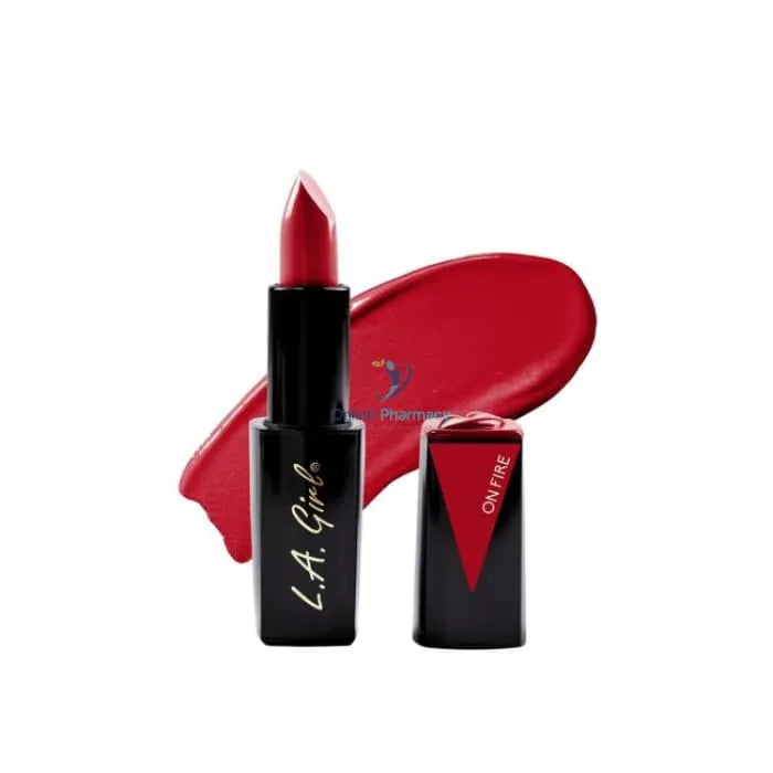 LA Girl Lip Attraction Lipstick - On Fire - OnlinePharmacy