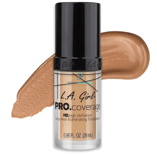 LA Girl Pro Coverage Foundation - GLM644 Natural - OnlinePharmacy