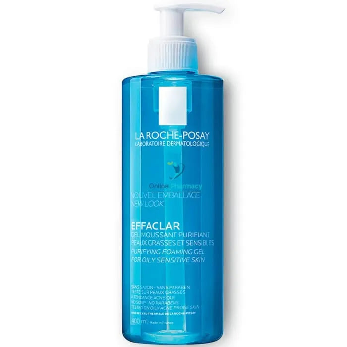 La Roche Posay Effaclar Cleansing Gel - 200/400ml - OnlinePharmacy