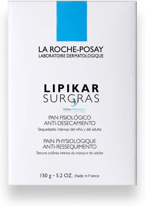 Lipikar Soap Free Cleansing Bar - 150g - OnlinePharmacy