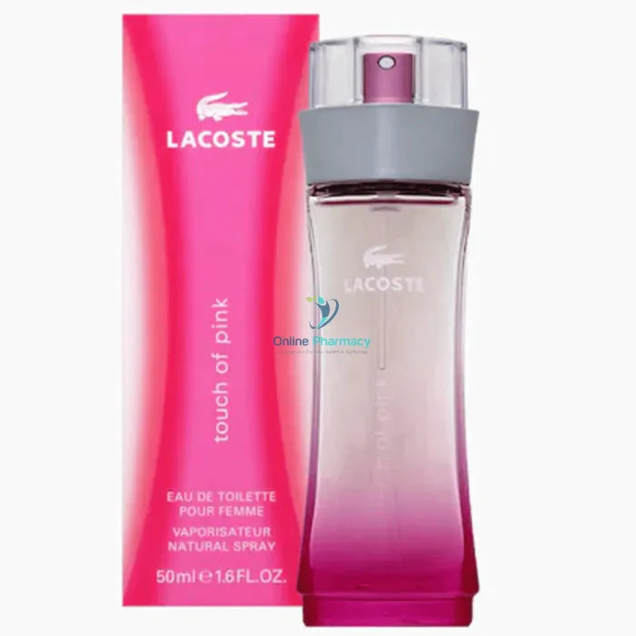 Lacoste Touch Of Pink Ladies 50Ml Eau De Toilette Fragrance