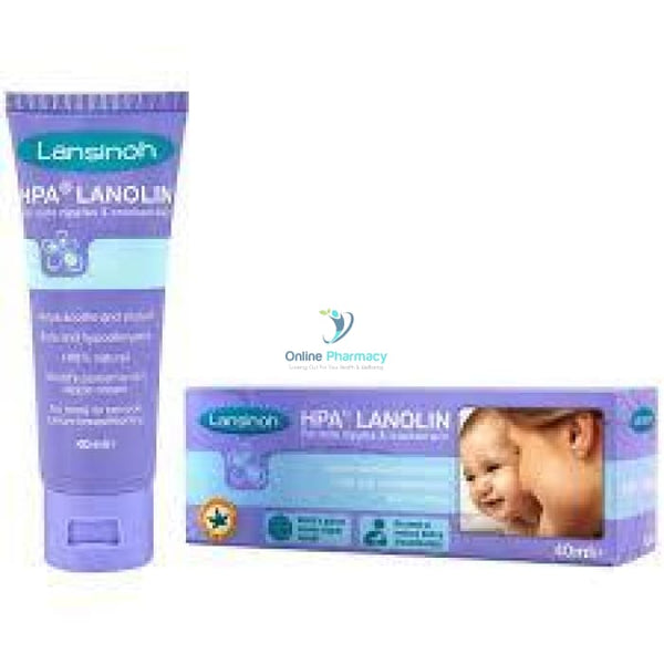 Lansinoh Lanolin Cream- Sore Nipples Relief For Breastfeeding Moms - OnlinePharmacy