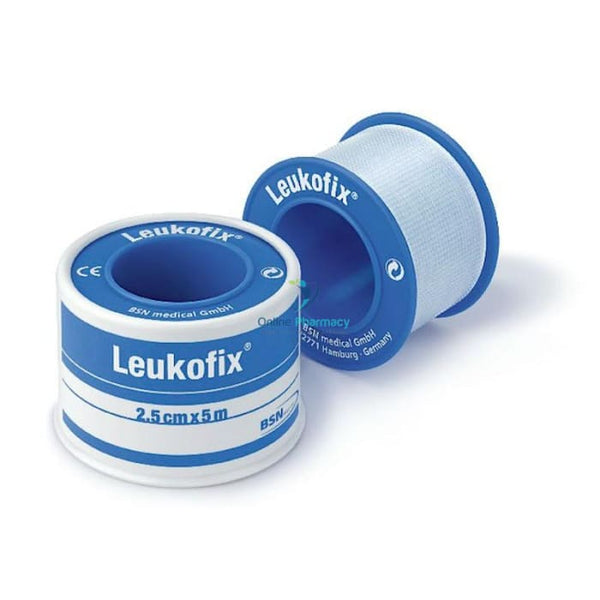 Leukofix Clear Easy Tear Adhesive Tape - 2.5cm x 5m - OnlinePharmacy