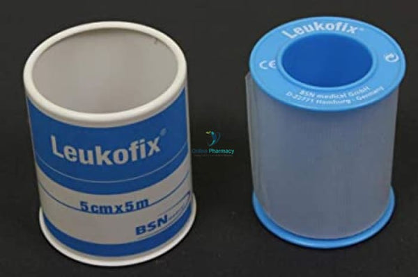 Leukofix Clear Easy Tear Adhesive Tape - 5cm x 5m - OnlinePharmacy
