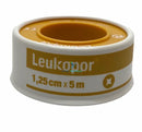 Leukopor Paper Adhesive Tape - 1.25cm x 5m