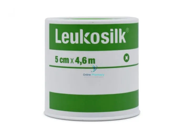 Leukosilk White Easy Tear Adhesive Tape - 5cm x 4.6m