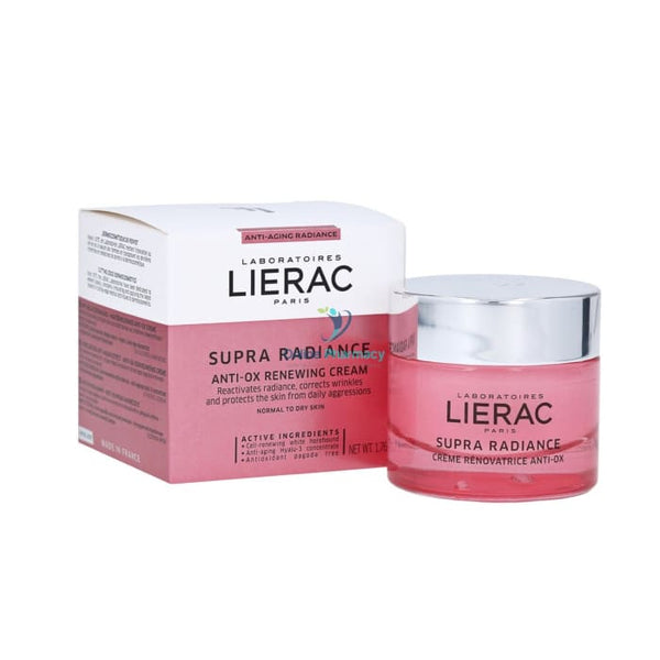 Lierac Supra Radiance - Anti - Ox Renewing Cream 50Ml Skin Care