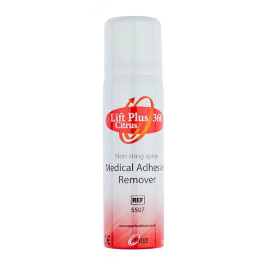 Lift Plus 360 Medical Adhesive Remover Spray (Citrus) - 50ml