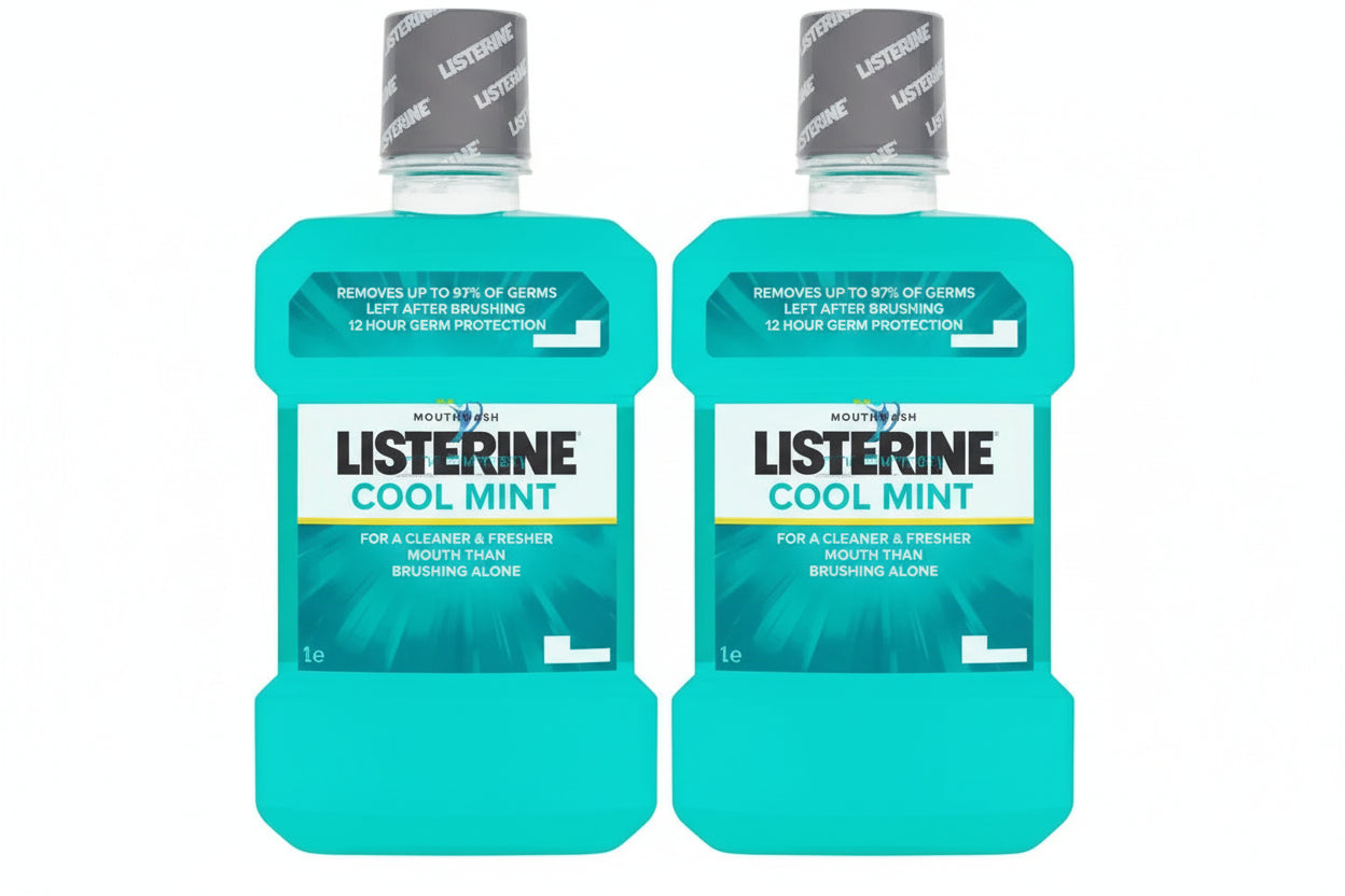 Listerine Cool Mint Mouthwash - 1L