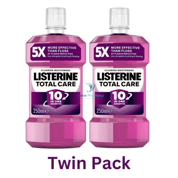 Listerine Total Care Mouthwash - 250Ml (2 Pack)